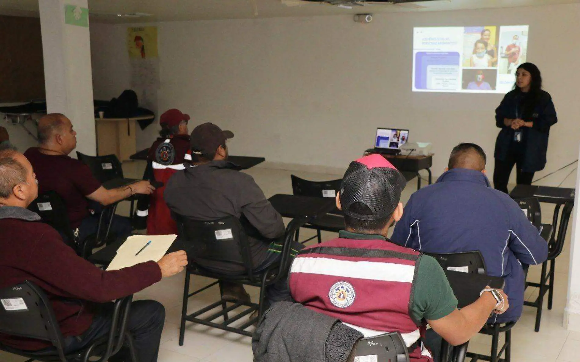 PC y Bomberos de NLD se capacitan en atención a migrantes 